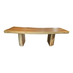 Mulyoharjo Furniture Trembesi Wood Slab Dining Table 1440