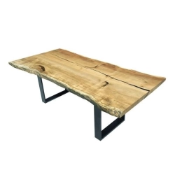 Mulyoharjo Furniture Trembesi Slab Dining Table 1441