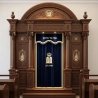 Mastercrafted Hardwood Aron Kodesh Exquisite Synagogue Furniture by Premier Manufacturer Hand-Carved Religious Ark