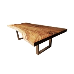 Mulyoharjo Furniture Acacia Slab Dining Table 1445