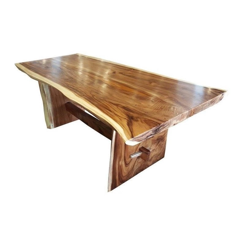 Mulyoharjo Furniture Trembesi Wood Slab Dining Table 1446 Mulyoharjo Furniture Trembesi Wood Slab Dining Table 1446