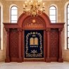Exquisite Handcrafted Aron Kodesh Synagogue Ark, Premier Wood Manufacturer's Traditional Sacred Furniture