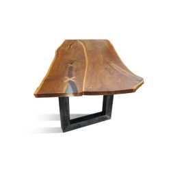 Mulyoharjo Furniture Suar Slab Dining Table 1451