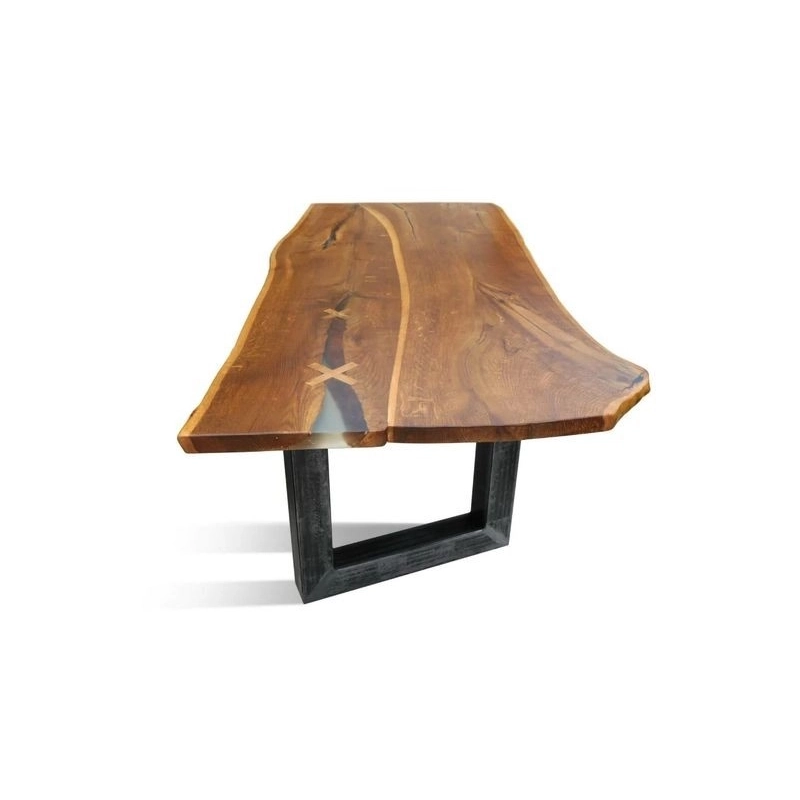 Mulyoharjo Furniture Suar Slab Dining Table 1451 Mulyoharjo Furniture Suar Slab Dining Table 1451