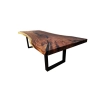 Mulyoharjo Furniture Meh Wood Slab Dining Table 1453