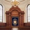 Masterpiece Handcrafted Aron Kodesh: Traditional Synagogue Ark, Premium Wood Furniture Supplier