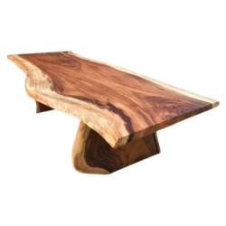 Mulyoharjo Furniture Acacia Slab Dining Table 1457