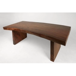 Mulyoharjo Furniture Trembesi Wood Slab Dining Table 1459