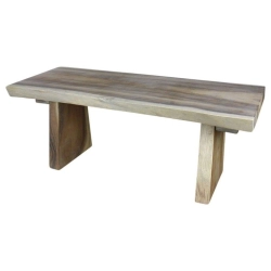 Mulyoharjo Furniture Monkey Pod Slab Dining Table 1460