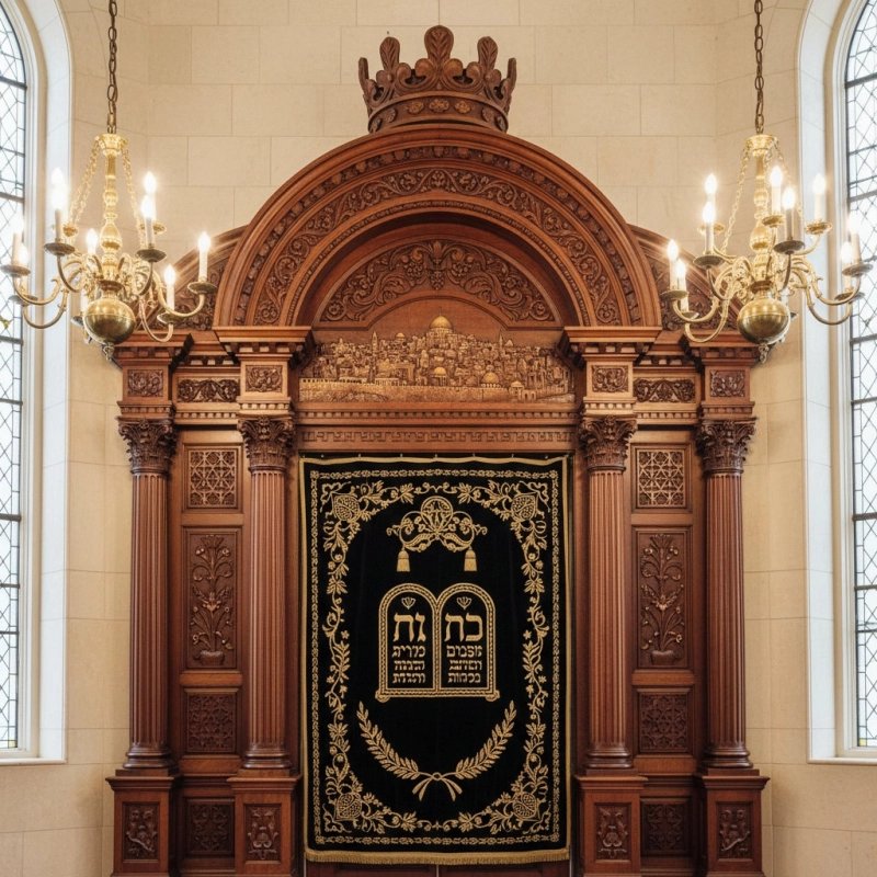 Exquisite Handcrafted Solid Wood Aron Kodesh Holy Ark Premium Synagogue Furniture Manufacturer & Supplier for Enduring Heritage Exquisite Handcrafted Solid Wood Aron Kodesh Holy Ark Premium Synagogue Furniture Manufacturer & Supplier for Enduring Heritage