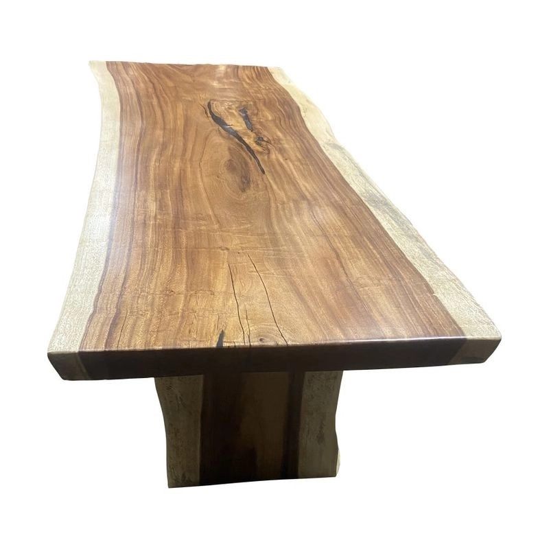 Mulyoharjo Furniture Suar Slab Dining Table 1462 Mulyoharjo Furniture Suar Slab Dining Table 1462
