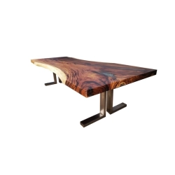 Mulyoharjo Furniture Meh Wood Slab Dining Table 1465