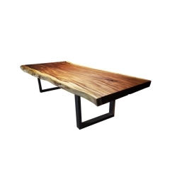 Mulyoharjo Furniture Suar Slab Dining Table 1469