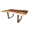 Mulyoharjo Furniture Suar Wood Slab Dining Table 1482