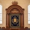 Exquisite Handcrafted Aron Kodesh Holy Ark Premium Solid Wood Synagogue Furniture Supplier & Manufacturer