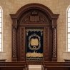 Exquisite Hand-Carved Hardwood Aron Kodesh - Premium Synagogue Furniture by Expert Manufacturers
