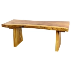 Mulyoharjo Furniture Wooden Slab Dining Table 1492