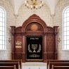 Exquisite Hand-Carved Solid Wood Aron Kodesh Premium Synagogue Torah Ark Manufacturer & Supplier Classic Design