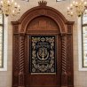 Premium Handcrafted Wooden Aron Kodesh, Synagogue Holy Ark Manufacturer & Supplier, Ornate Classical Jewish Sanctuary Furniture