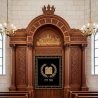 Aron Kodesh: Handcrafted Ornate Wood Synagogue Ark Premium Quality Sacred Furniture by Expert Manufacturer