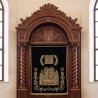 Handcrafted Wooden Aron Kodesh - Ornate Synagogue Ark Furniture by Leading Manufacturer - Premium Artisanal Quality