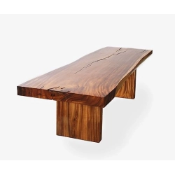 Mulyoharjo Furniture Suar Slab Dining Table 1500