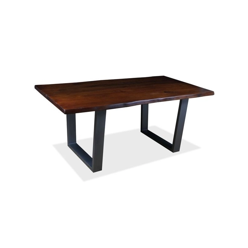 Mulyoharjo Furniture Wooden Slab Dining Table 1501 Mulyoharjo Furniture Wooden Slab Dining Table 1501