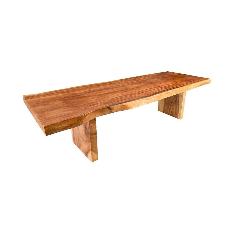 Mulyoharjo Furniture Monkey Pod Slab Dining Table 1502 Mulyoharjo Furniture Monkey Pod Slab Dining Table 1502