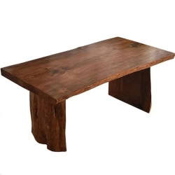 Mulyoharjo Furniture Ki Hujan Slab Dining Table 1503