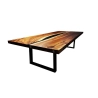 Mulyoharjo Furniture Trembesi Slab Dining Table 1505