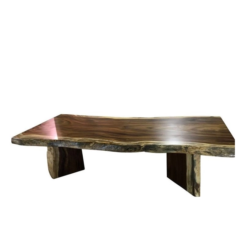 Mulyoharjo Furniture Natural Wood Slab Dining Table 1511