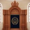 Exquisite Hand-Carved Aron Kodesh Premium Synagogue Holy Ark Furniture by Expert Manufacturer