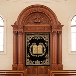 Masterpiece Hand-Carved Aron Kodesh Holy Ark Premium Synagogue Furniture Supplier & Manufacturer