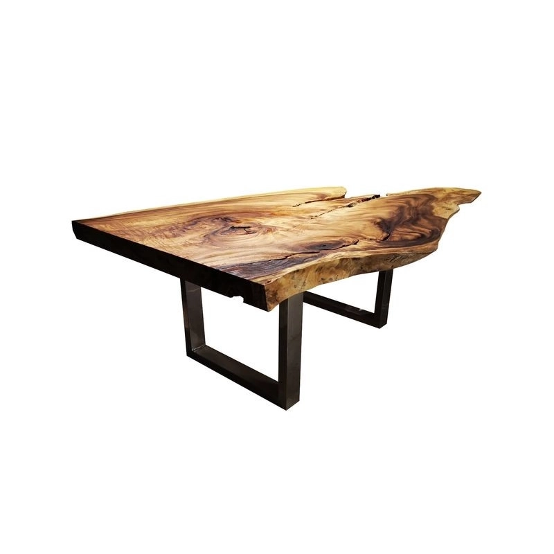 Mulyoharjo Furniture Wooden Slab Dining Table 1523 Mulyoharjo Furniture Wooden Slab Dining Table 1523
