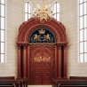 Grand Handcrafted Aron Kodesh Holy Ark for Synagogue, Premium Wood Furniture by Leading Manufacturer and Supplier