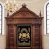 Manufacturer's Classic Hand-Carved Wooden Aron Kodesh Majestic Synagogue Holy Ark Furniture Premium Quality Aron Hakodesh