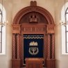 Hand-Carved Aron Kodesh Synagogue Ark - Premium Bespoke Judaica Furniture by Expert Manufacturer, Unparalleled Craftsmanship