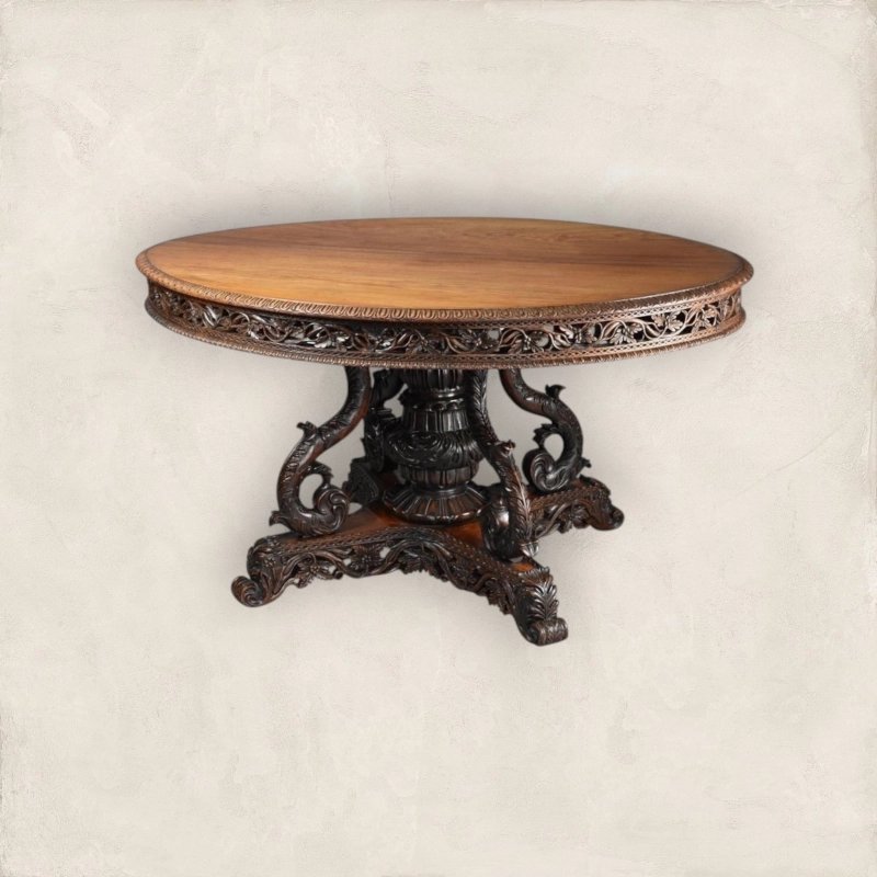 Furniture Traditional Round Table 1537 Furniture Traditional Round Table 1537