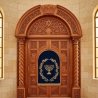 Premium Hand-Carved Wooden Aron Kodesh Exquisite Synagogue Furniture Supplier & Manufacturer Custom Sanctuary Ark Production