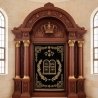 Mastercrafted Hand-Carved Aron Kodesh Holy Ark - Premium Synagogue Wood Furniture by Leading Manufacturers, Superior Production