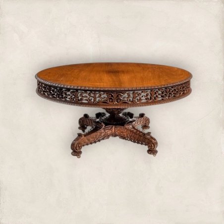 Furniture Traditional Round Dining Table 1546