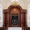 Exquisite Hand-Carved Solid Wood Aron Kodesh Premium Synagogue Ark by Leading Furniture Manufacturer