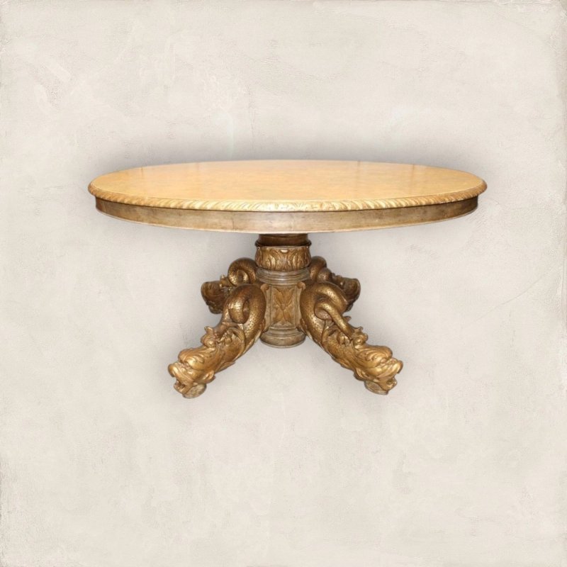 Furniture Deco Round Dining Table 1554 Furniture Deco Round Dining Table 1554
