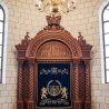 Exquisite Hand-Carved Wooden Aron Kodesh, Premium Synagogue Furniture by Leading Manufacturer for Timeless Devotion