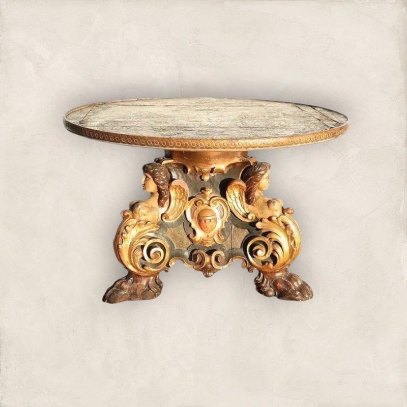 Furniture Classic Design Round Table 1558 Furniture Classic Design Round Table 1558