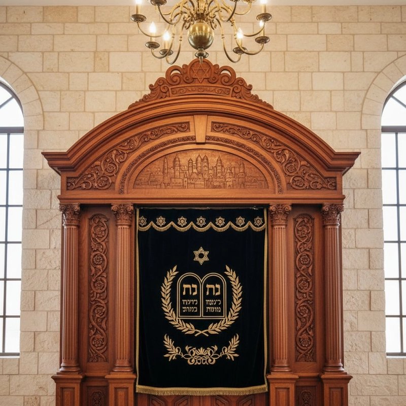Magnificent Handcrafted Aron Kodesh Holy Ark | Premium Synagogue Furniture Manufacturer. Magnificent Handcrafted Aron Kodesh Holy Ark | Premium Synagogue Furniture Manufacturer.