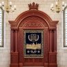 Ornate Aron Kodesh: Hand-Carved Wood Synagogue Ark by Premium Furniture Manufacturer for Sacred Spaces.