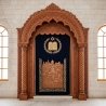 Magnificent Artisanal Solid Wood Aron Kodesh | Premier Synagogue Furniture by Expert Manufacturer
