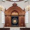 Premium Aron Kodesh - Handcrafted Solid Wood Holy Ark for Synagogue by Leading Furniture Supplier.