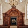 Premium Hand-Carved Aron Kodesh: Expertly Manufactured Synagogue Furniture for Sacred Spaces.